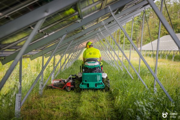 OREC zoliapjovės saules elektrinems