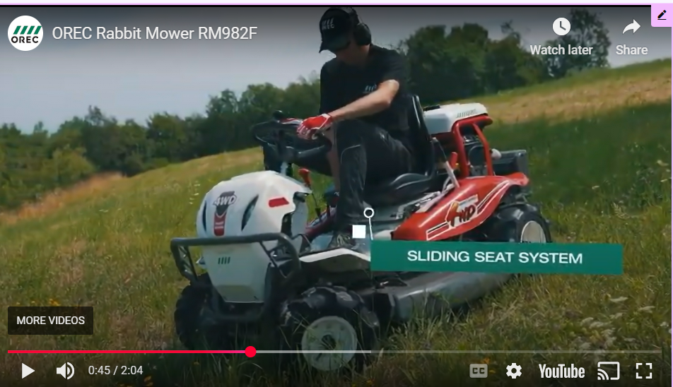 OREC Rabbit Mower RM982F